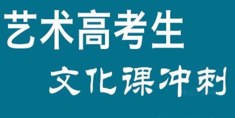 高考艺考生文化课冲刺