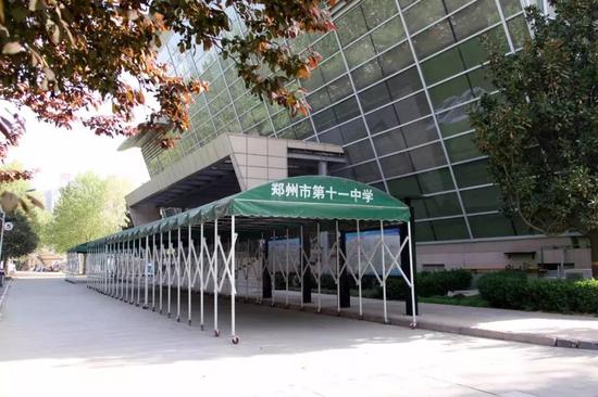 考生抽签区入口