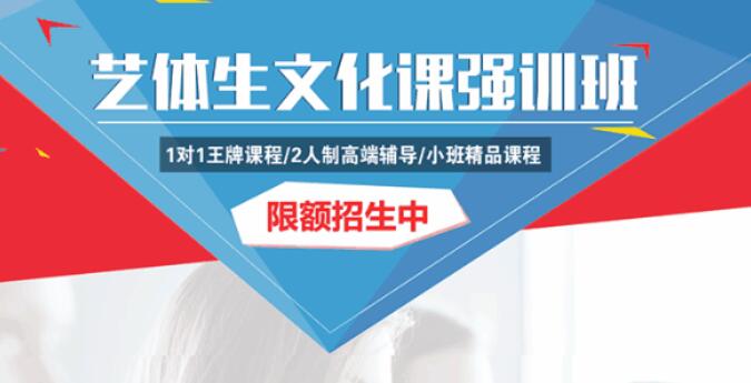艺考生文化课