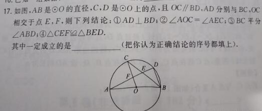 济南历城三模数学原题
