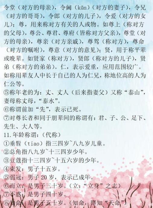 中考语文出题点6