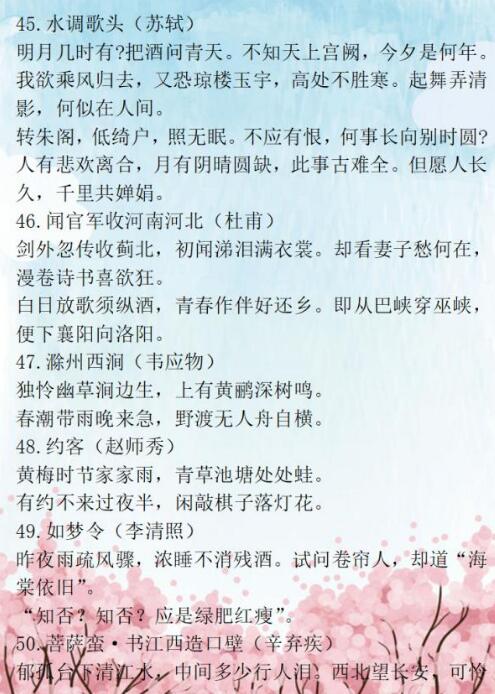 中考语文出题点15